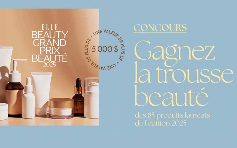 Concours Grand Prix de la Beauté 10 trousses beauté à gagner