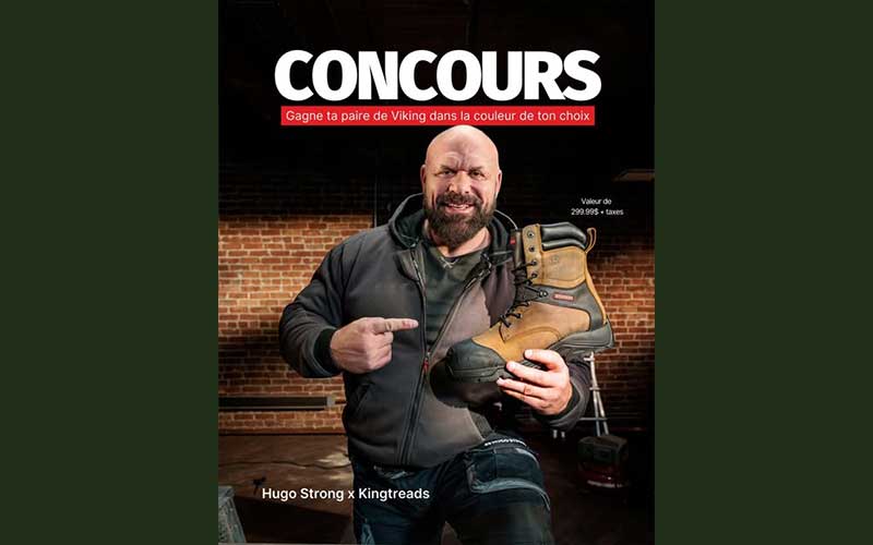 Concours Kingtreads - Une paire de bottes Viking Hugo Strong