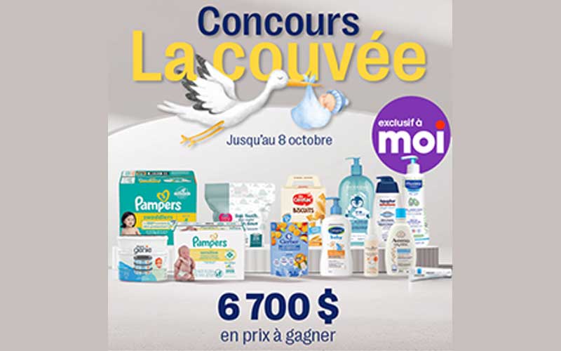 Concours La COUVÉE de Jean Coutu - Gagnez un prix de 3800 $