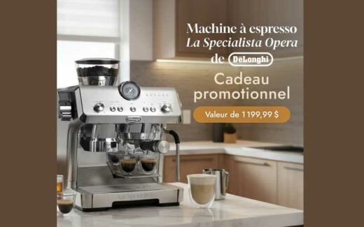 Concours Linen Chest - Une machine à espresso de 2000 $