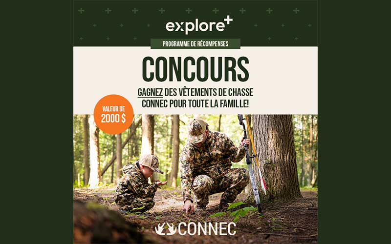 Concours SAIL - Gagnez des vêtements de chasse de 2000 $