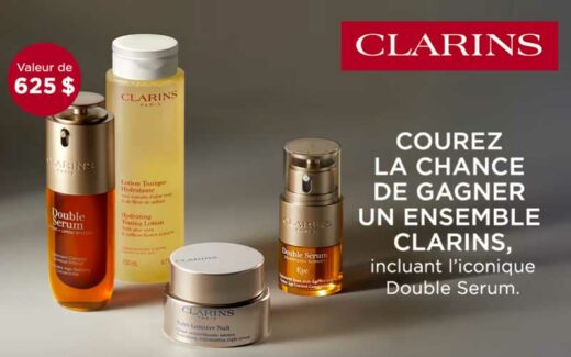 Concours Le Bel Age Clarins - Un ensemble de produits de 625$