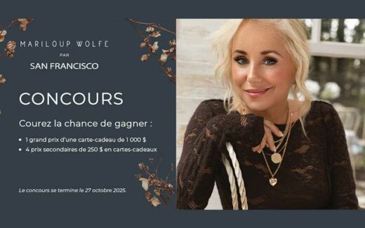 Concours Mariloup Wolfe par Boutique San Francisco