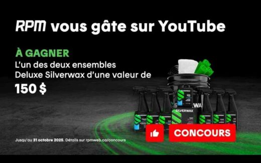 Concours RPM - Gagnez 2 ensembles DELUXE Silverwax