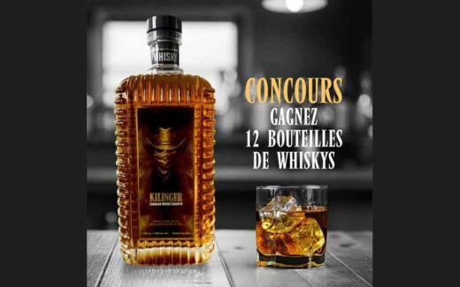Gagnez 12 bouteilles whisky québécois KILINGER