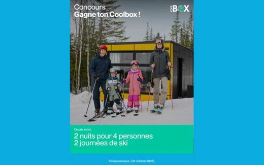 Gagnez 2 nuits en Coolbox avec 2 journées de ski incluses