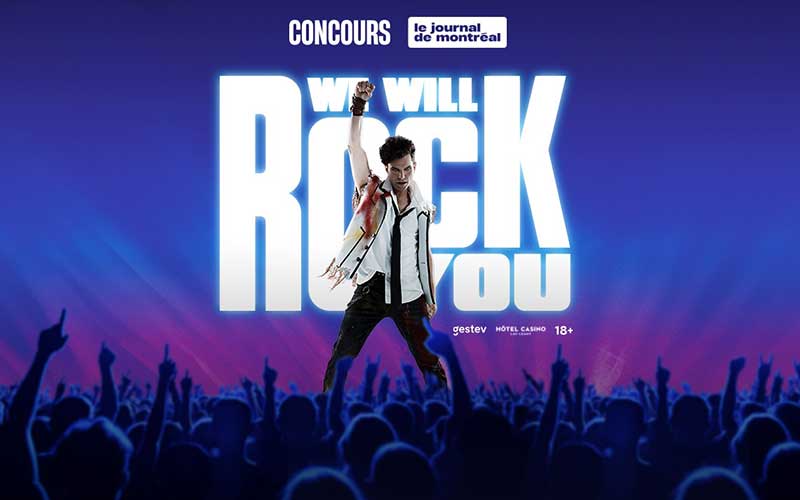 Gagnez 9 paires de billets pour le spectacle We Will Rock You