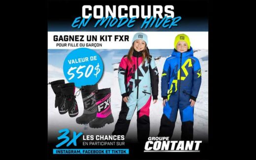 Gagnez un kit FXR complet (fille ou garçon)