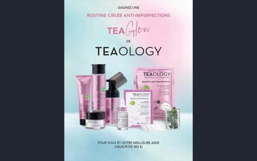 Gagnez un magnifique panier de produits Teaology de 383$