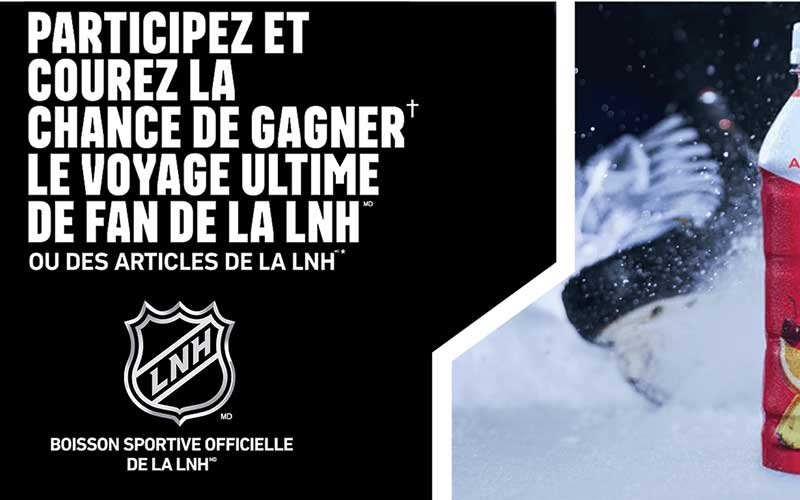 Gagnez un voyage pour deux à un match de la LNH (7068 $)