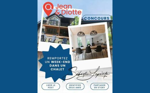Gagnez un week-end inoubliable dans un magnifique chalet