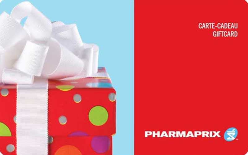 Gagnez une CARTE CADEAU PHARMAPRIX d'une valeur de 100$