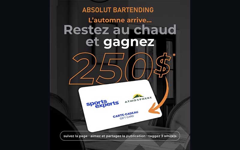 Gagnez une carte cadeau Sport Expert de 250$