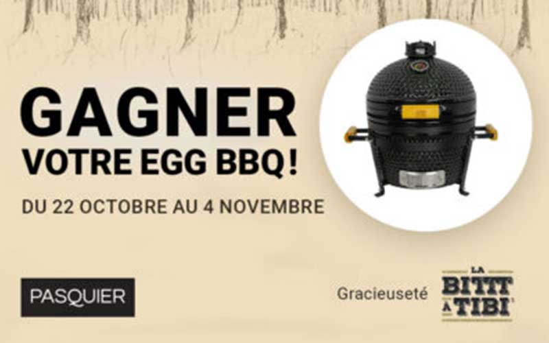 Gagnez votre Egg BBQ