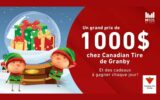 Gagnez 1 000$ chez Canadian Tire de Granby