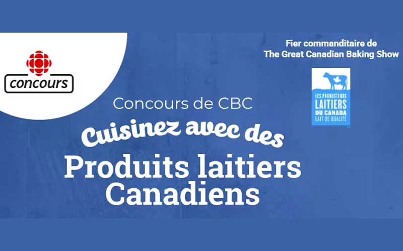 Gagnez 1000$ en coupons pour produits laitiers