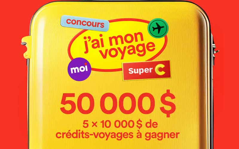 Gagnez 50 000 $ en crédits-voyages