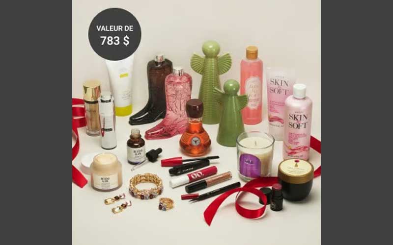 Gagnez un Assortiment de Produits AVON d'une Valeur de 783$