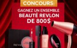 Gagnez un ensemble beauté Revlon de 800 $