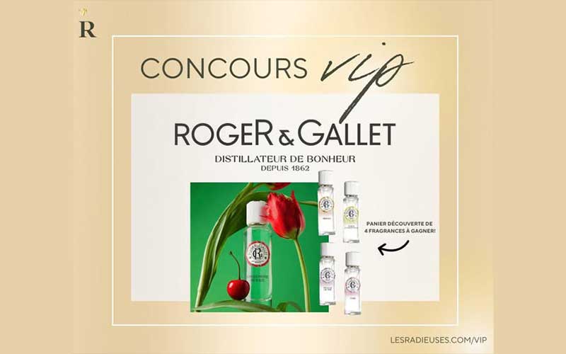 Gagnez un panier découverte Roger&Gallet d’une valeur de 150$