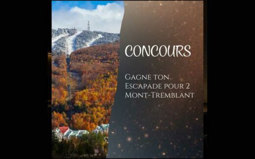 Gagnez une escapade pour deux d’une valeur de 800 $