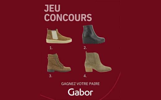 Gagnez votre paire de Gabor préférée