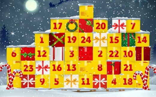 Des prix à gagner à tous les jours avec DHL