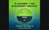 Gagnez 1 AN d'internet GRATUIT