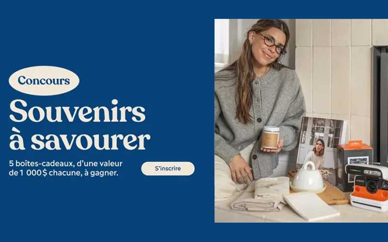 Gagnez 5 boîtes-cadeaux d’une valeur de 1000 $ chacune