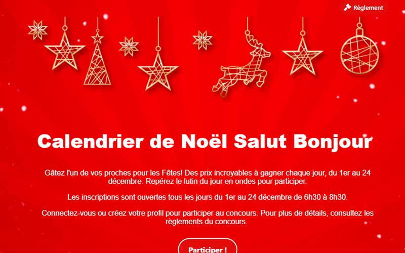 Gagnez un prix de 1000 $ tous les jours (Un total de 26 000$)