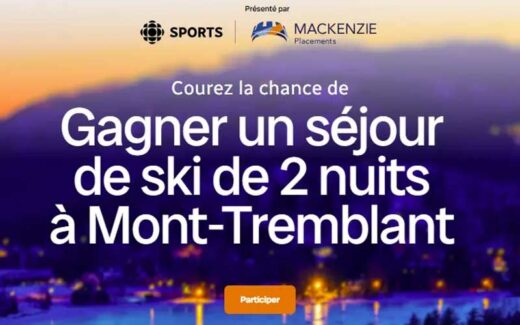 Gagnez un voyage à Mont-Tremblant au Québec (8600 $)