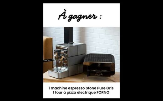 Gagnez une machine espresso Stone Pure Gris de 2200 $
