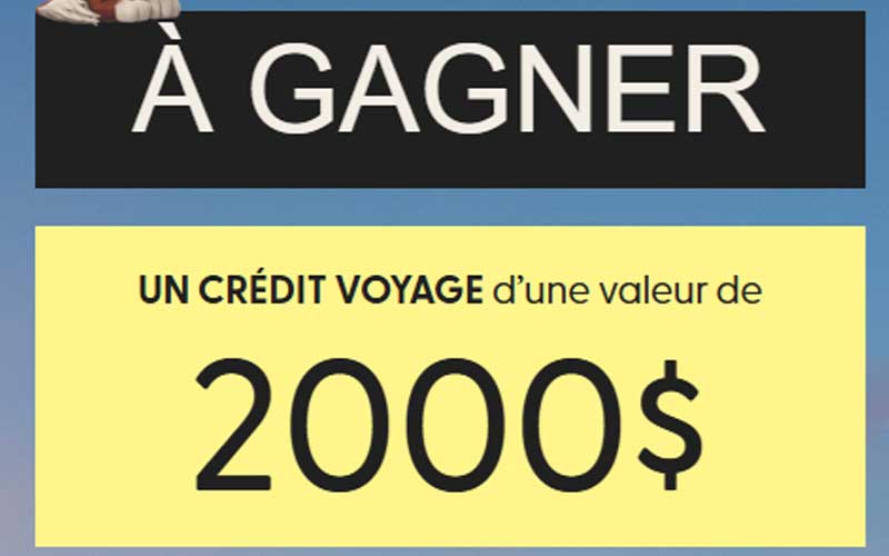 Concours Allo mon Coco - Gagnez un crédit voyage de 2000$