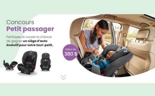 Concours Naître et Grandir - Gagnez un siège d’auto évolutif