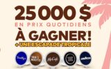 Concours keurig - Gagnez 25 000 $ en prix quotidien et une escapade tropicale
