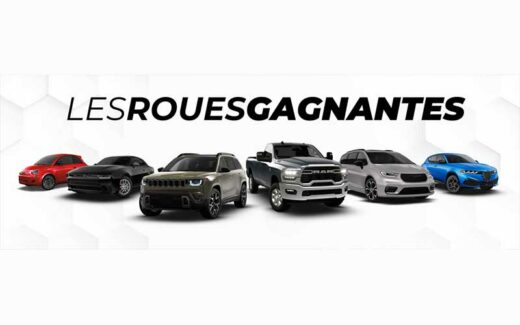 Gagnez le véhicule Chrysler - Dodge - Jeep de votre choix
