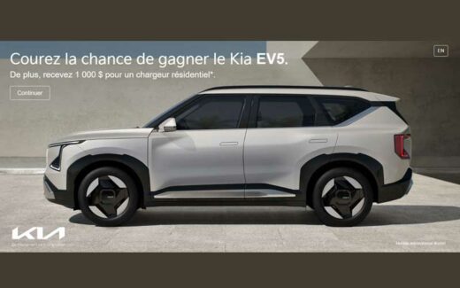 Gagnez un Kia EV5 d’une valeur de 66 352$