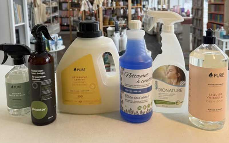 Gagnez un ensemble de produits bio pour nettoyage