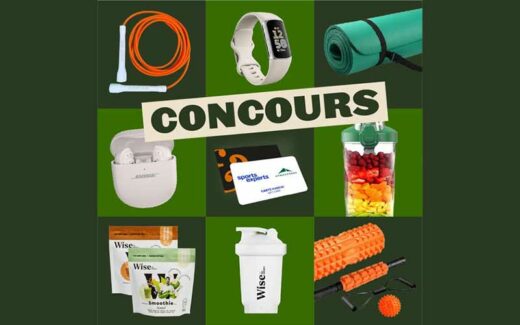Remportez un kit de sport & bien-être d’une valeur de 1 000 $