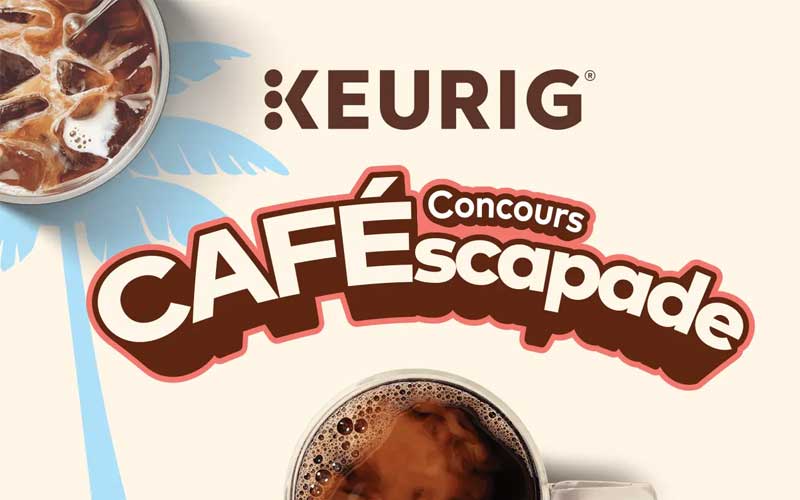 Concours Caféscapade de Keurig Canada - 10 000 $ à Gagner