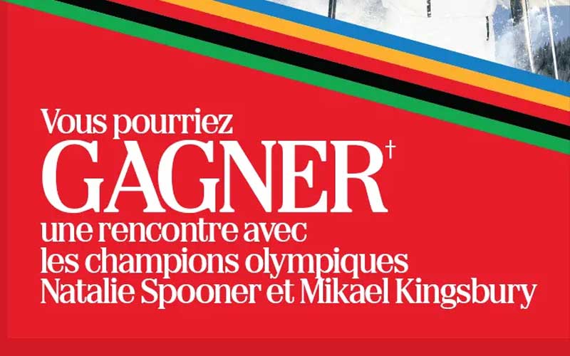 Concours Coca-Cola Couche-Tard - Gagnez une rencontre unique avec des Olympiens