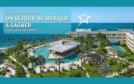 Gagnez un séjour pour deux à Cancun