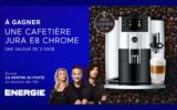 Gagnez une cafetière Jura E8 Chrome d’une valeur de 3 000$