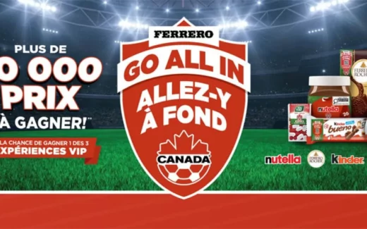 Concours Ferrero – 10 203 prix à gagner