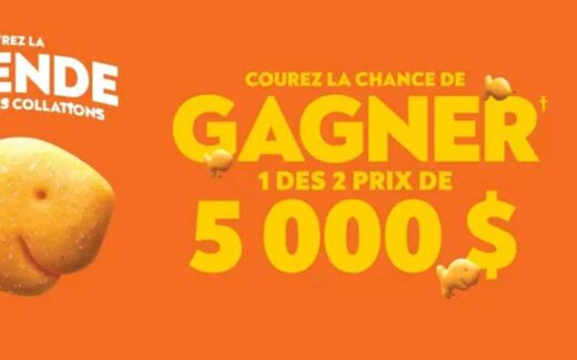Concours Goldfish - Gagnez 5000 $ en argent comptant