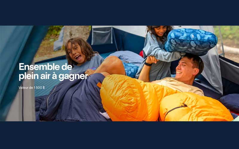 Concours MEC - Gagnez un Ensemble de Camping de 2000$