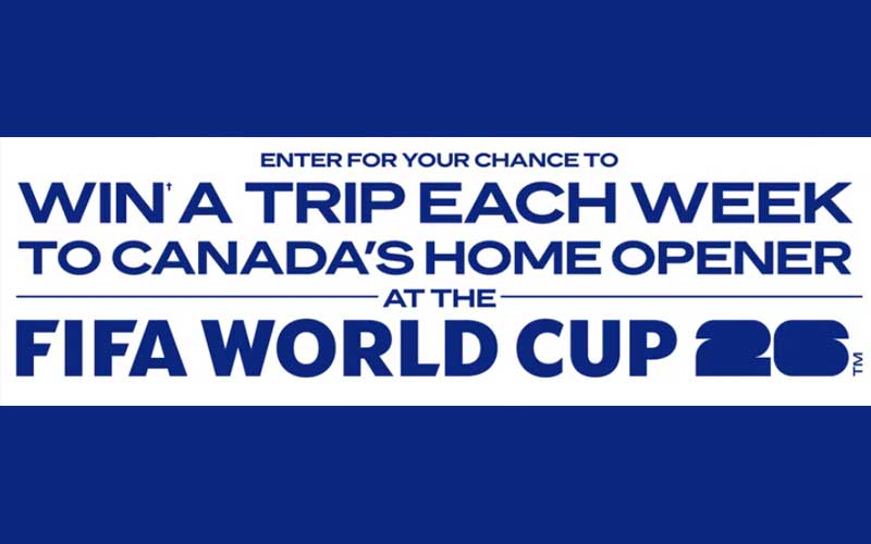 Gagnez 4 voyages pour deux à Toronto (5200 $ chaque)