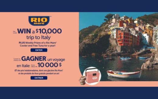 Gagnez un voyage en Italie d’une valeur de 10 000$