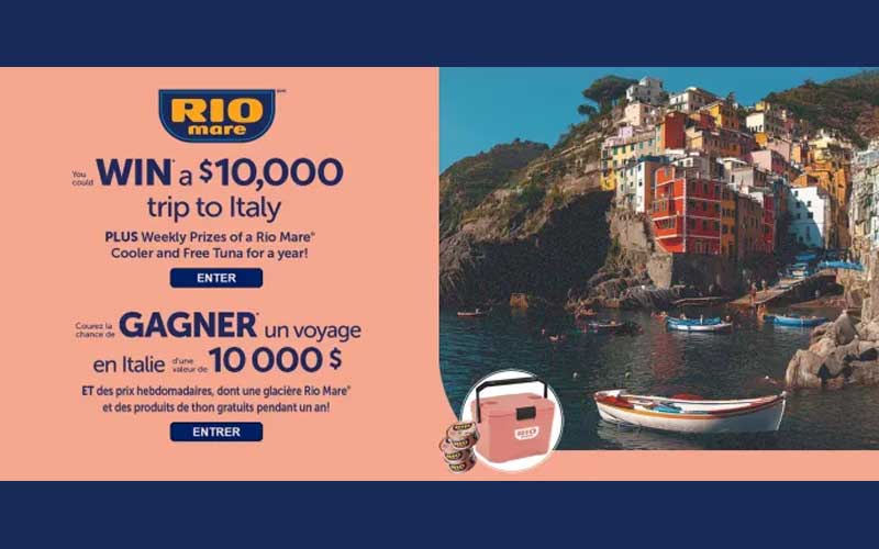 Gagnez un voyage en Italie d’une valeur de 10 000$