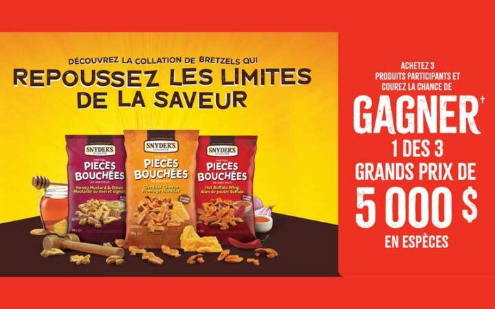 Remportez l’un des trois prix en argent de 5000 $